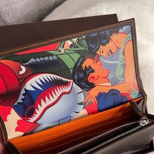 Breitling special edition leather wallet